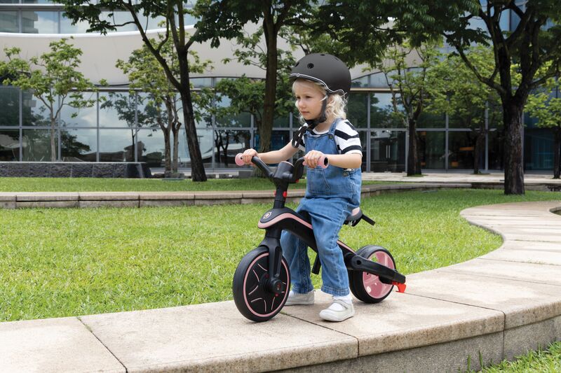 Globber Τρίκυκλο Trike Explorer Foldable 4 In 1 Pastel Pink (732-210) φωτογραφία