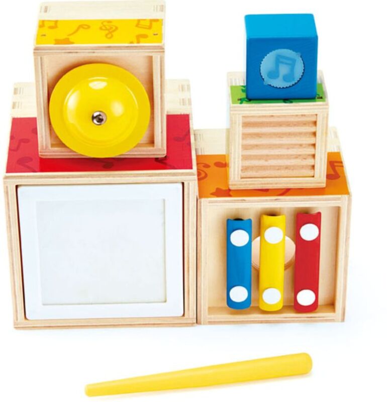 Hape Early Melodies Ξύλινο Stacking Music Set (E0336A)