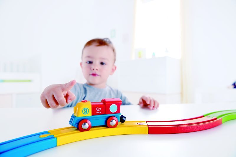 Hape Railway Ξύλινη Brave Μηχανή Τρένου (E3820A) - φωτογραφία 3