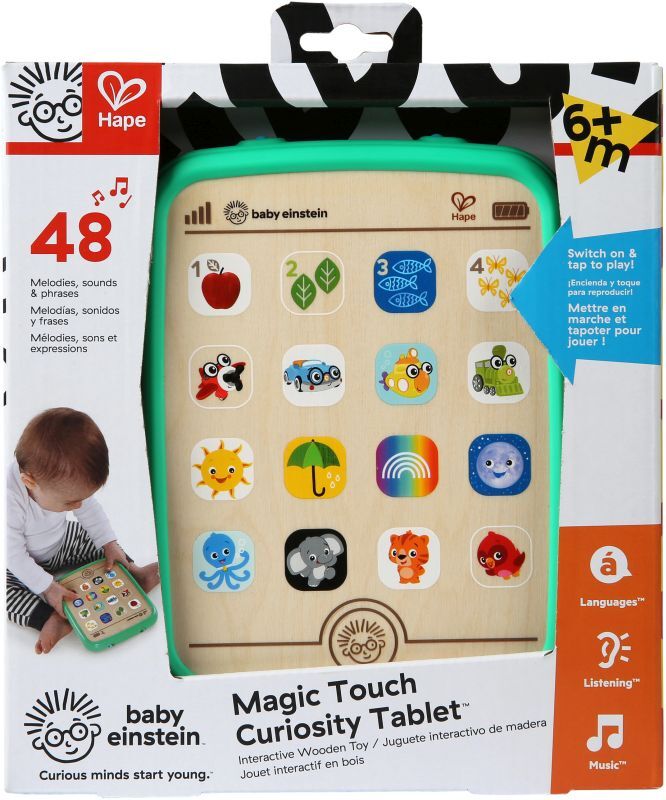 Hape Kids II Ξύλινο Magic Touch Curiosity Ταμπλετ (11778) - φωτογραφία 2