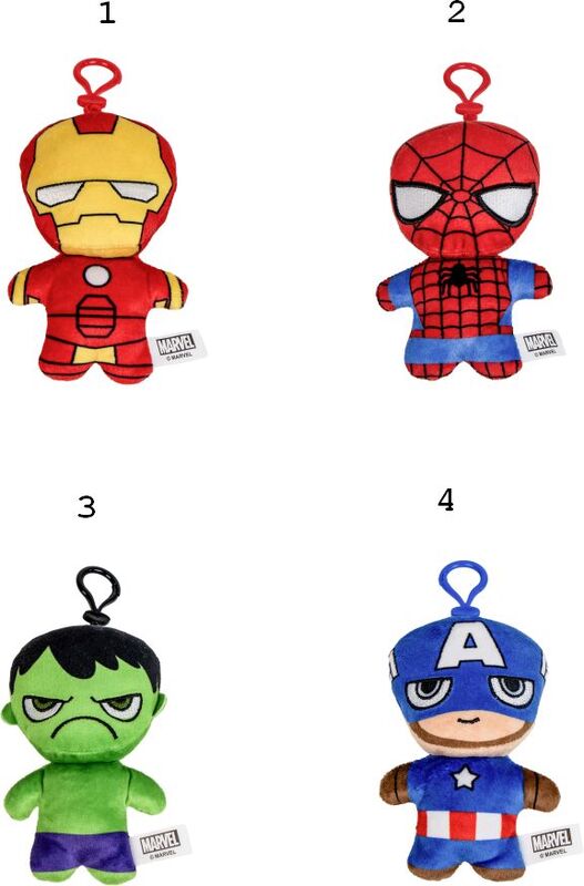 Cerda Λούτρινο Bag Clip Marvel-4 Σχέδια (2600002849) φωτογραφία