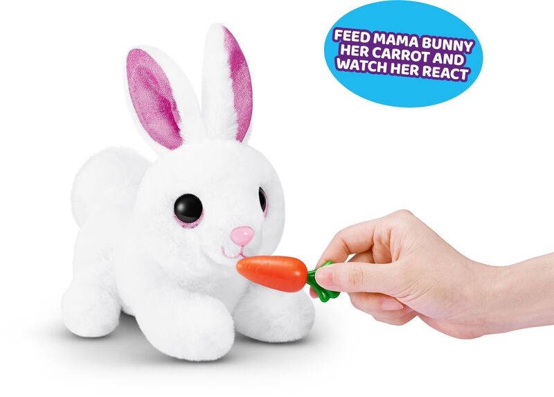 Zuru Λούτρινο Pets Alive Mama Bunny & Baby (9554) - φωτογραφία 6