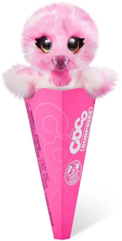 Zuru Λούτρινο Coco Surprise-Cones Neon-7 Σχέδια (9609SQ1) φωτογραφία