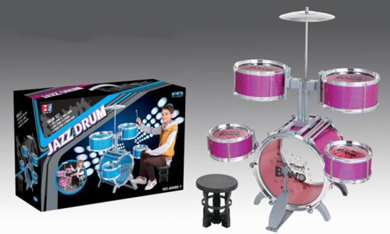 BW Drum Set Jazz-2 Χρώματα (4008E-1)