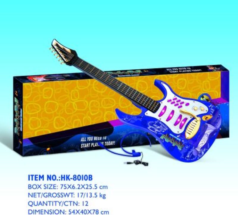 BW Κιθάρα B/O Rock N’Roll W/Mic-3 Χρώματα (HK-8010B)