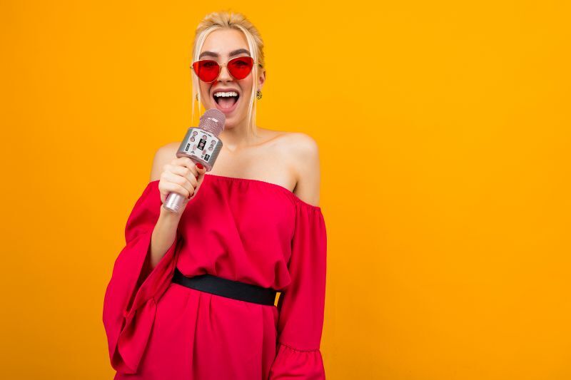 iDance Μικρόφωνο Karaoke Party Mic PM15 Pink (PM15(PK-RG)) φωτογραφία