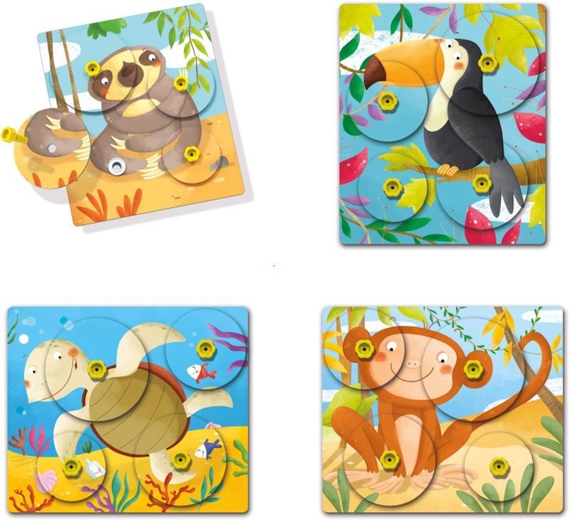 Quercetti Play Montessori Giro Puzzle (0611) φωτογραφία