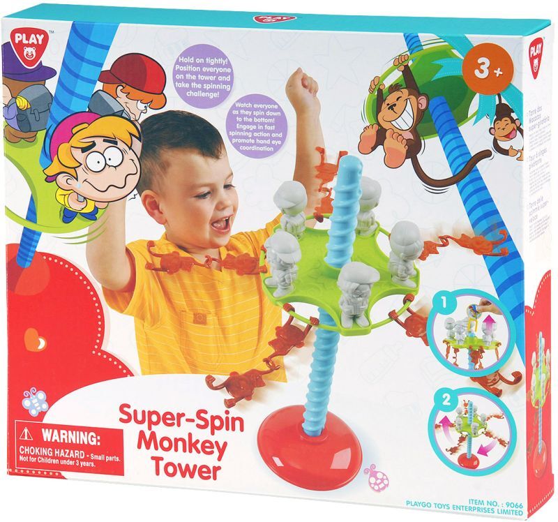 Playgo Super-Spin Monkey Tower (9066) φωτογραφία