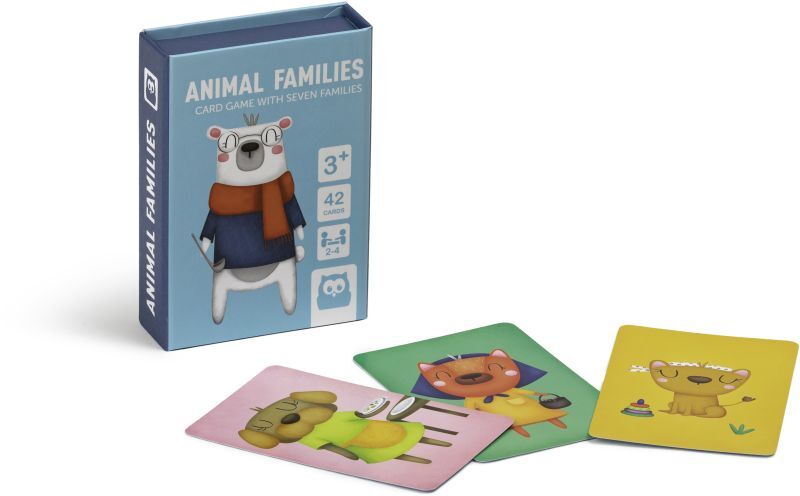 Eurekakids Cards Animals Family (68217023)