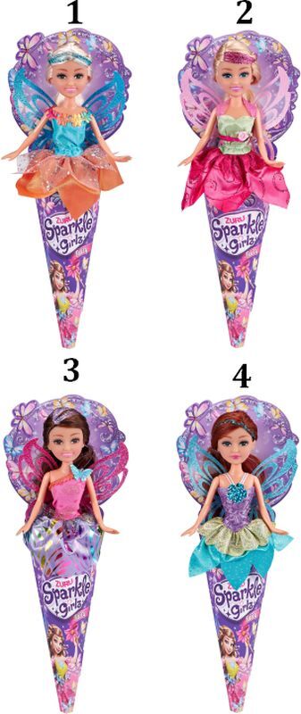 Zuru Sparkle Girlz Fairy Princess 10.5"-4 Σχέδια (10006) φωτογραφία
