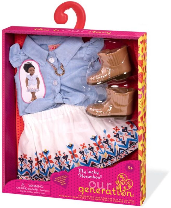 Our Generation Ενδυμασία My Lucky Horseshoe (BD30359Z) φωτογραφία
