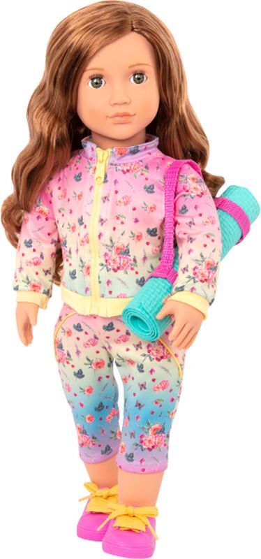 Our Generation Κούκλα Lucy Grace With Yoga Outfit (BD31184Z)