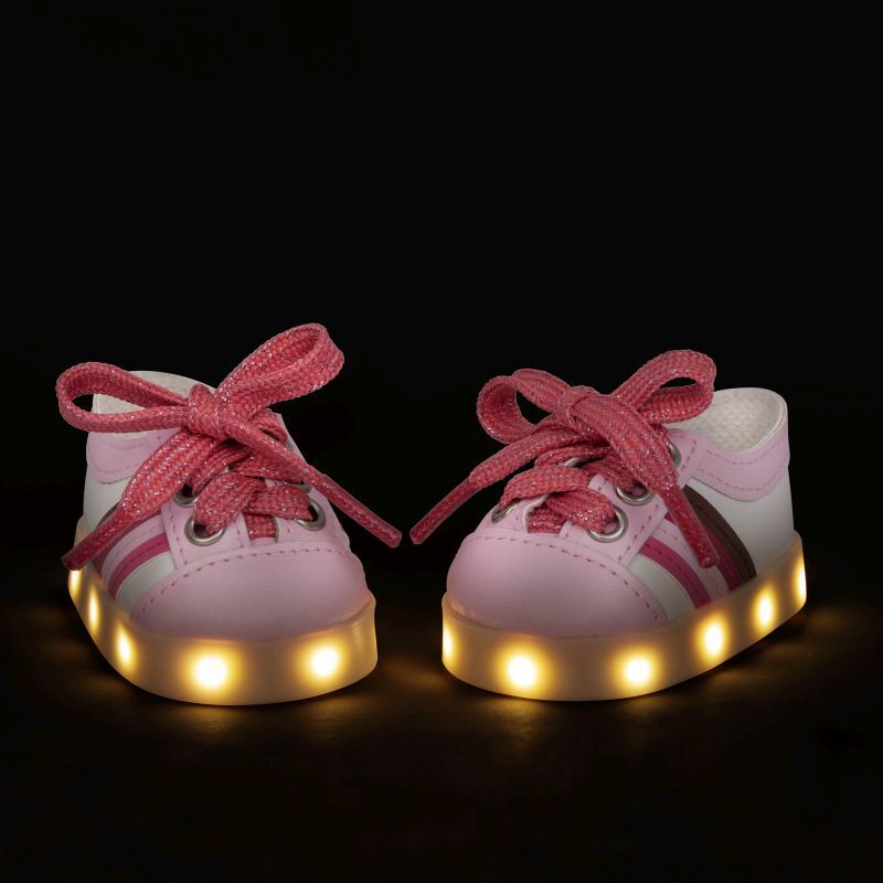 Our Generation Παπουτσάκια Light-Up Pink And White (BD35129Z) φωτογραφία
