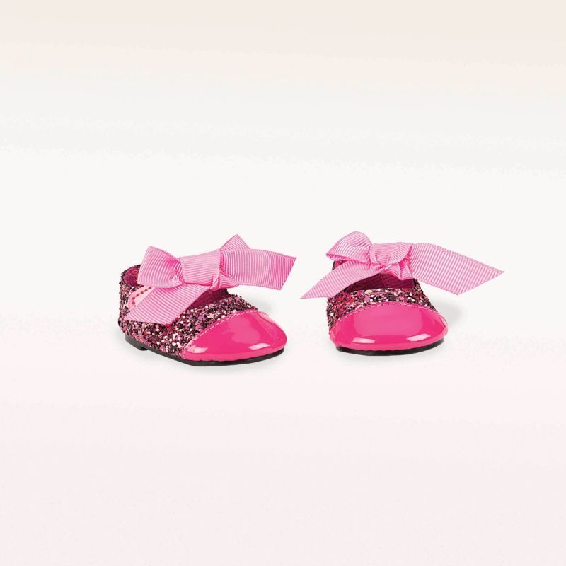 Our Generation Παπουτσάκια Glittery Shoes With Bow (BD37223Z)