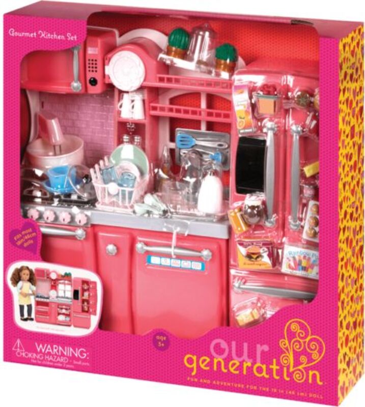 Our Generation Σετ Gourmet Κουζίνα-78Τμχ (BD37365Z) φωτογραφία