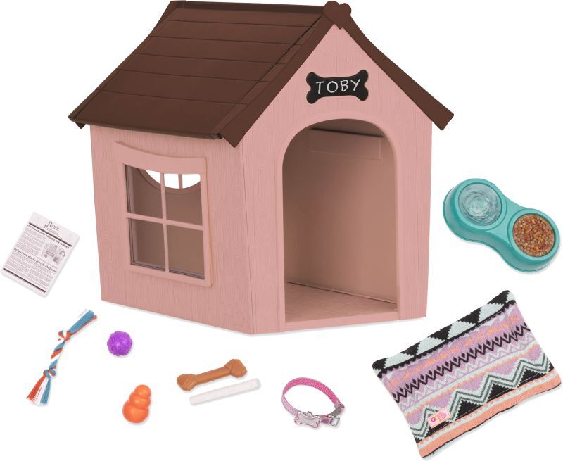 Our Generation Deluxe Σετ Dog House (BD37503Z)