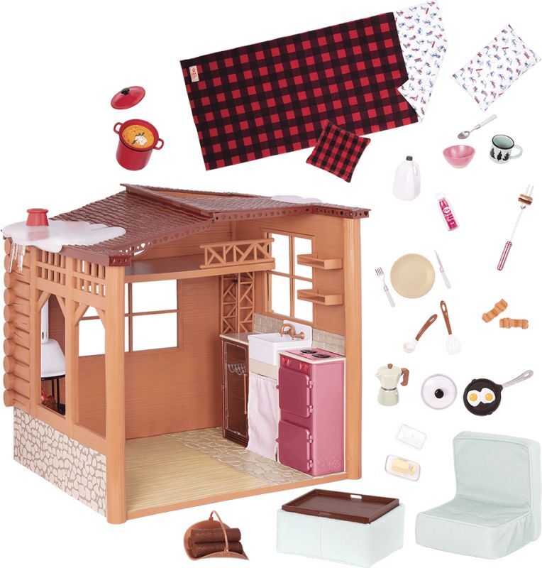 Our Generation Σετ Winter Cabin With Electronics (BD37961Z)
