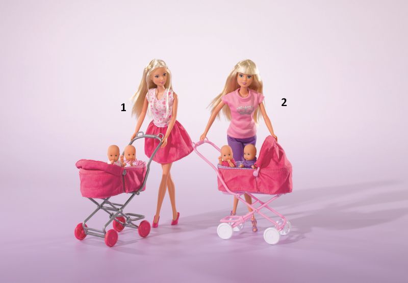 Simba Steffi 29cm Με Καρότσι-2 Σχέδια (5738060) - φωτογραφία 2