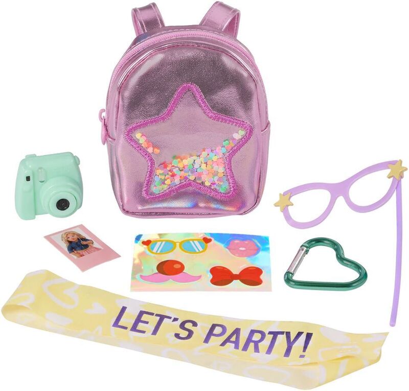 Our Generation Mini Backpack Party With Surprise Accessories-6 Σχέδια-1Τμχ (BD41180GZ) - φωτογραφία 3