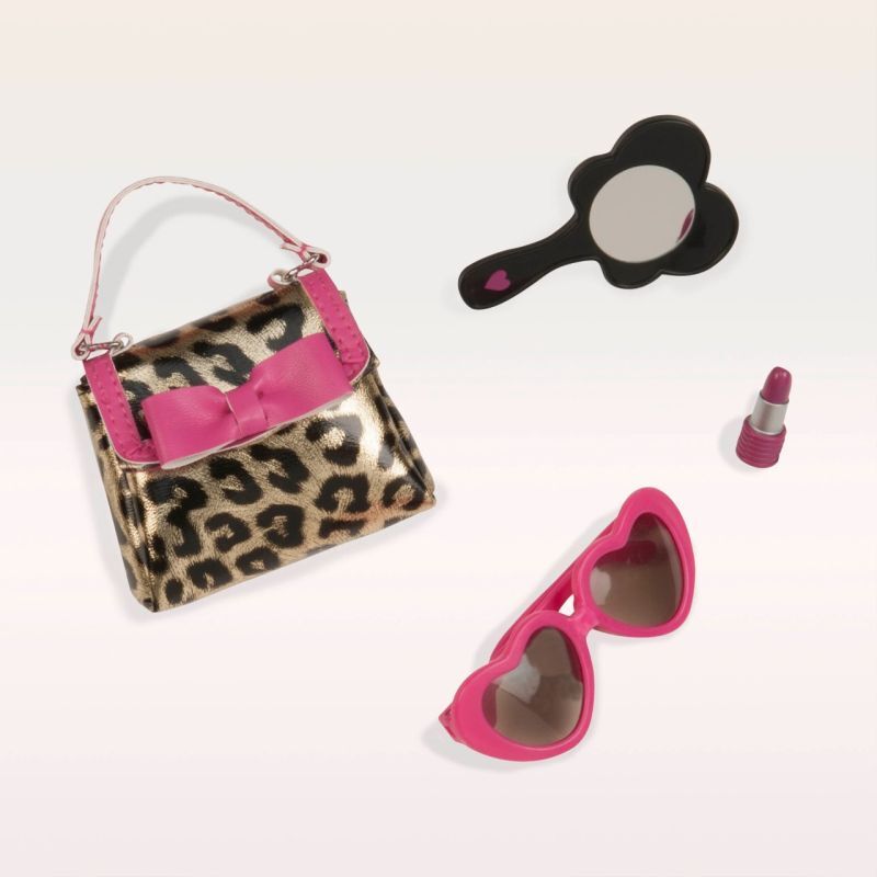 Our Generation Σετ Leopard Purse (BD67004AD)