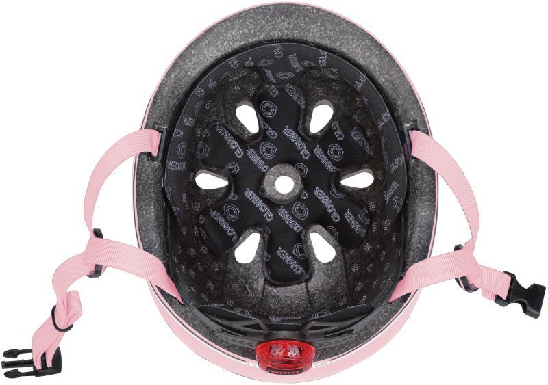 Παιδικό Κράνος Globber Go Up Lights XXS/XS (45-51cm) Pastel Pink - 506-210 - φωτογραφία 3