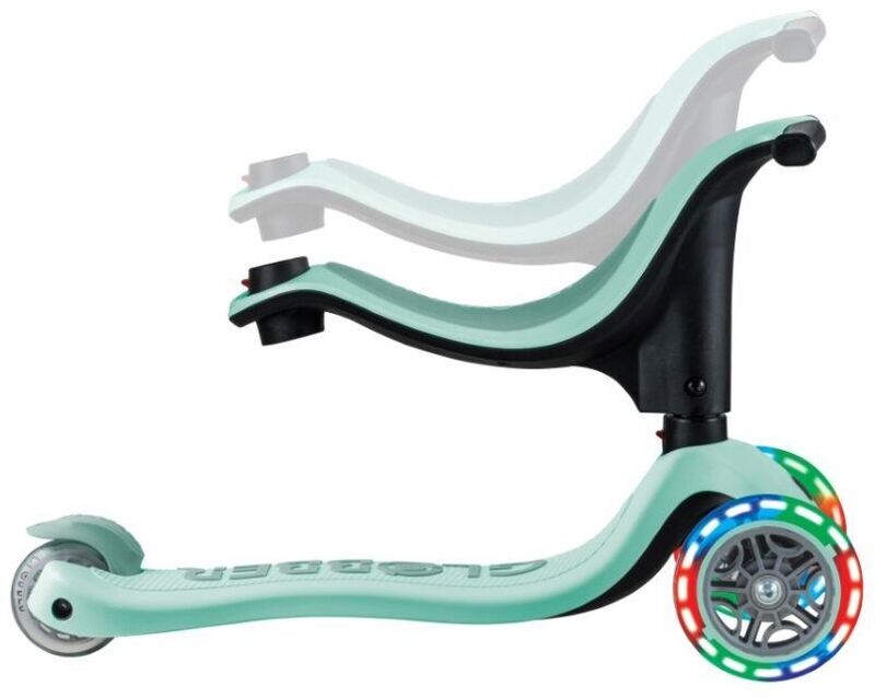 Globber Scooter Go.Up Sporty Lights Mint (452-706-4) φωτογραφία