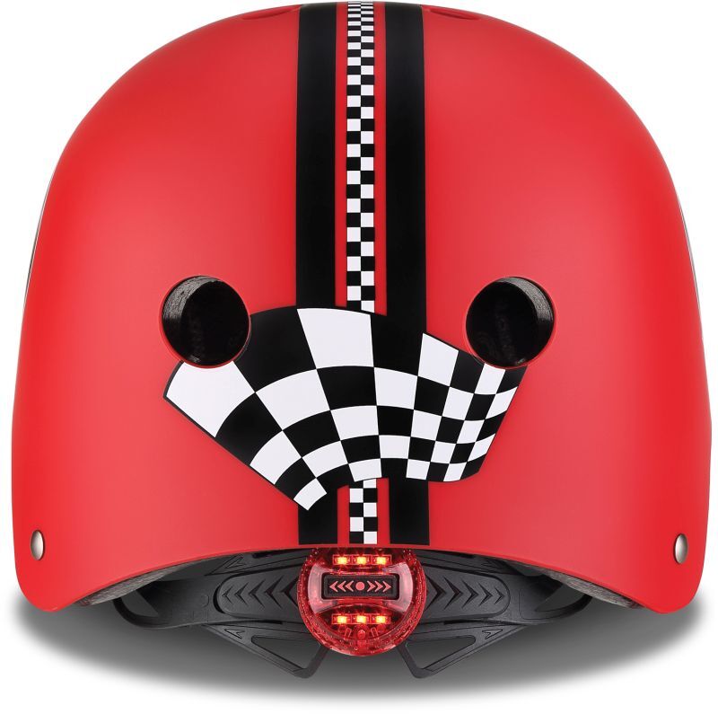 Globber Κράνος Elite Lights XS/S(48-53cm) New Red Racing (507-102) - φωτογραφία 2