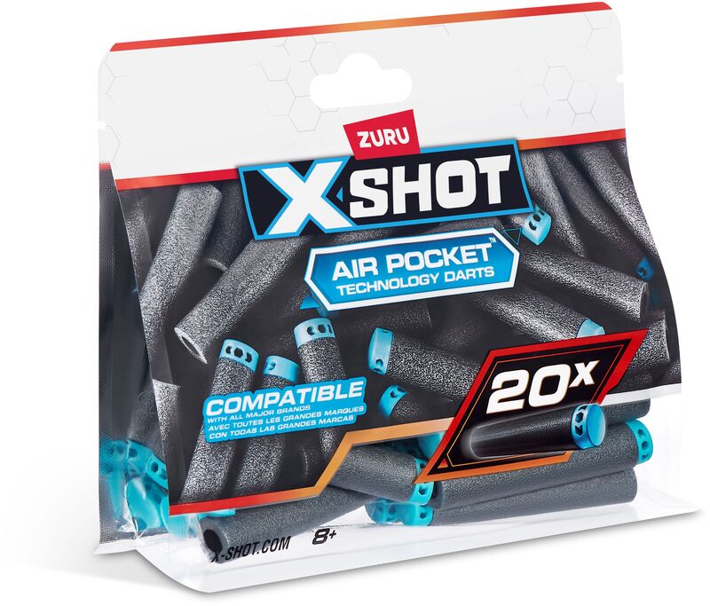 Zuru X-Shot Excel 20PK Refill Darts Foilbag (36587) φωτογραφία
