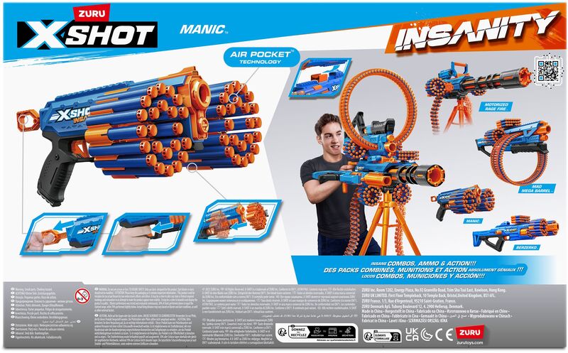Zuru X-Shot Insanity 24 Darts Series 1 (36603) - φωτογραφία 7