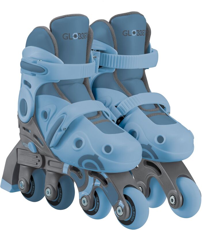 GLOBBER INLINE SKATES 2 IN 1 NO 30-33 PASTEL PINK (783-210)