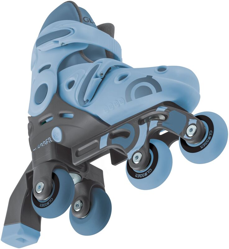 Αυξομειούμενα Πατίνια Globber Learning Inline Skates S/M 30-33 Ash Blue - 783-200 - φωτογραφία 3