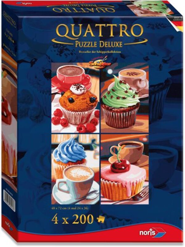 Noris Παζλ 800 Quattro Cupcake (606038018)