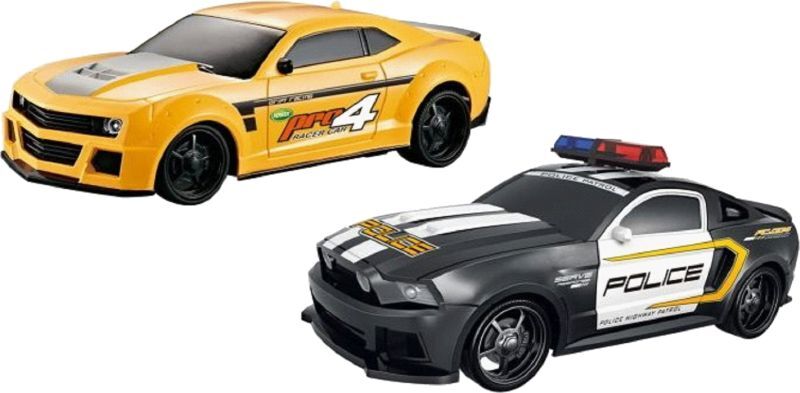 AT Τηλεκατευθυνόμενο Αυτοκίνητο Police Chase (Twin Pack) 1:24 (1993A)