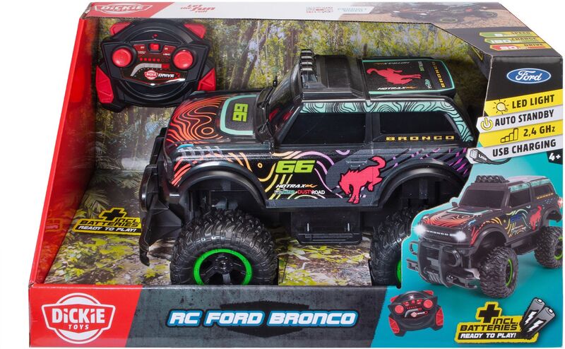Dickie Τηλεκατευθυνόμενο Ford Bronco 29cm RTR 1:16 (201106017) - φωτογραφία 2
