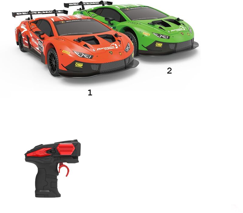 BW Τηλεκατευθυνόμενο Αυτοκίνητο Lamborghini Huracan GT3 1:24-2 Χρώματα (6624M)