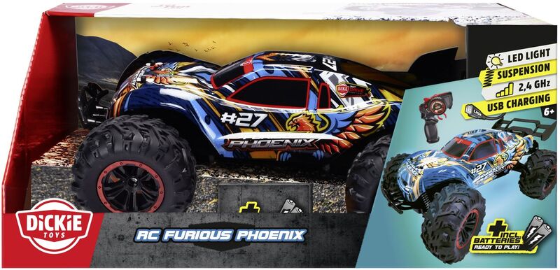 Dickie Τηλεκατευθυνόμενο Furious Phoenix 40cm RTR 1:10 (201108003) φωτογραφία