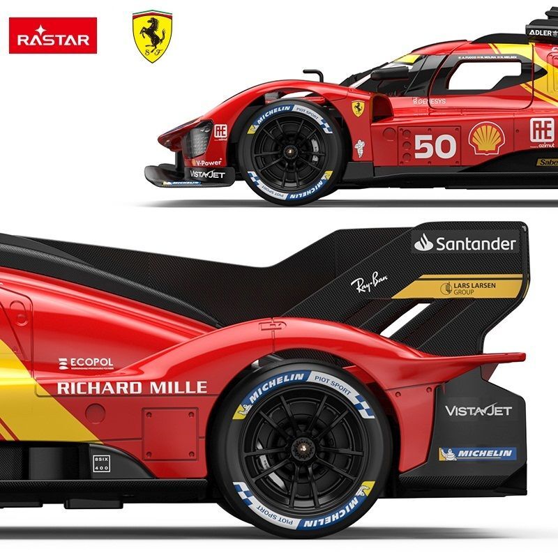 Rastar Τηλεκατευθυνόμενο Ferrari 499P 1:14 (10110) - φωτογραφία 4