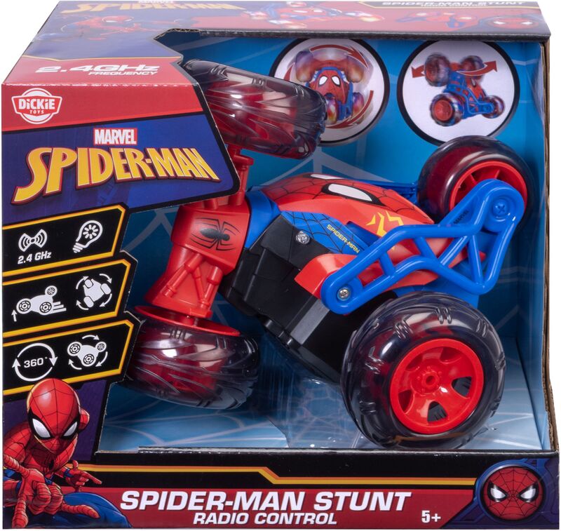 Dickie Τηλεκατευθυνόμενο 360° Spiderman Stunt 20cm (203224001) - φωτογραφία 2