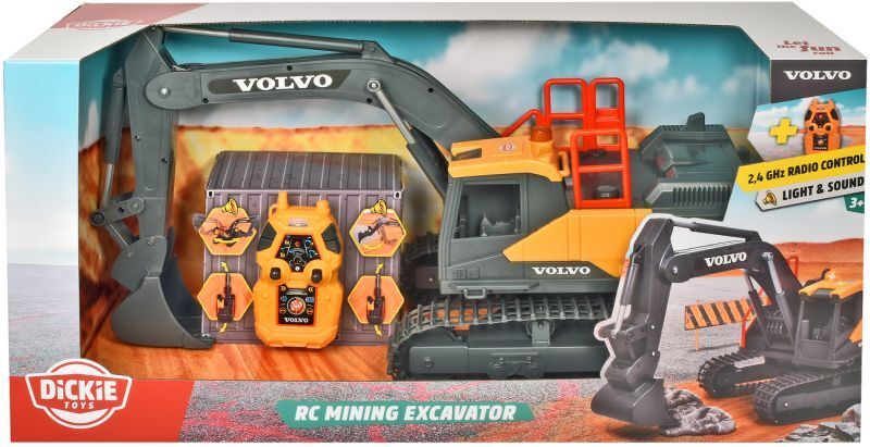 Dickie Τηλεκατευθυνόμενο Volvo Mining Excavator 60cm (203729018) φωτογραφία