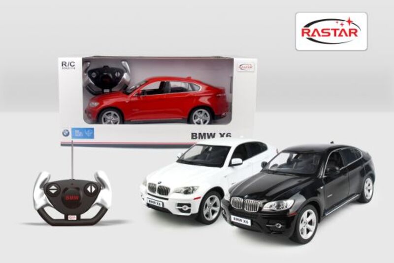 Rastar Τηλεκατευθυνόμενο Αυτοκίνητο BMW X6 1:14-3 Σχέδια (31400)
