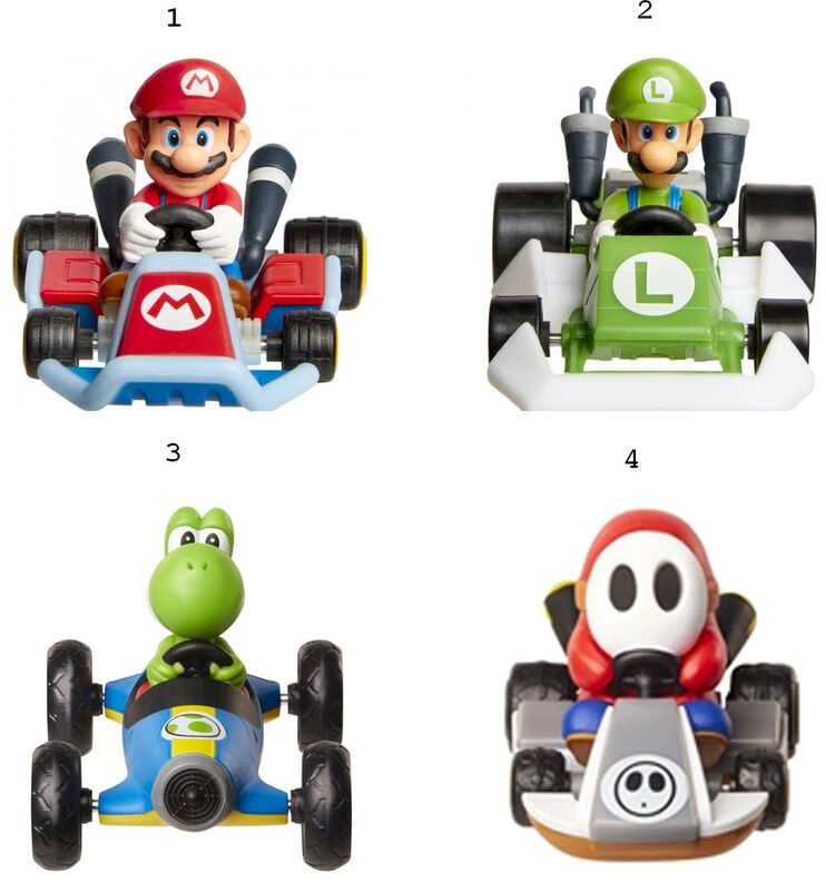 JP Nintendo Super Mario Kart W.30-4 Σχέδια - φωτογραφία 2