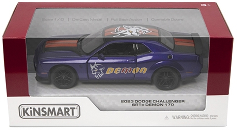 Kin Dodge Challenger 2023 SRT Demon 170 Livery Edition 5" (KT5461WF)