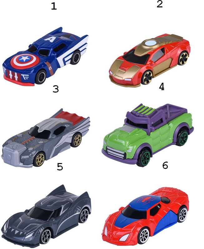 Jada F/W Marvel Όχημα 1:64-6 Σχέδια (213221000) - φωτογραφία 2