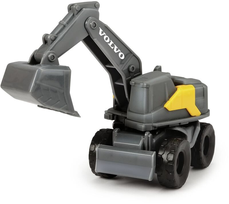Dickie F/W Σετ Οχήματα Volvo Micro Builders 9cm (203722009) - φωτογραφία 5