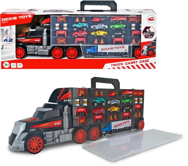 Dickie Σετ Φορτηγό Μεταφορέας Carry Case +7 D/C Αυτοκίνητα (203749023) φωτογραφία