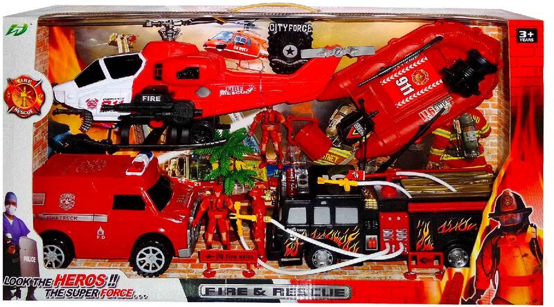 BW Σετ Πυροσβεστικής Διάσωσης Fire & Rescue Playset - φωτογραφία 2