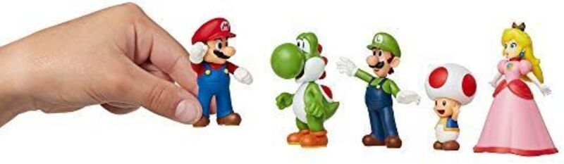 JP Nintendo Φιγούρα 2.5'' Super Mario-Mario & Friends Set (400904) - φωτογραφία 3