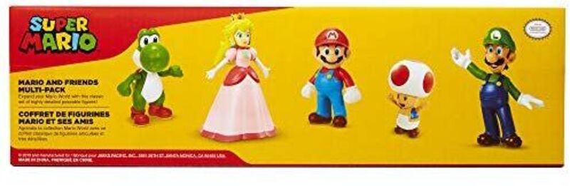 JP Nintendo Φιγούρα 2.5'' Super Mario-Mario & Friends Set (400904) - φωτογραφία 4