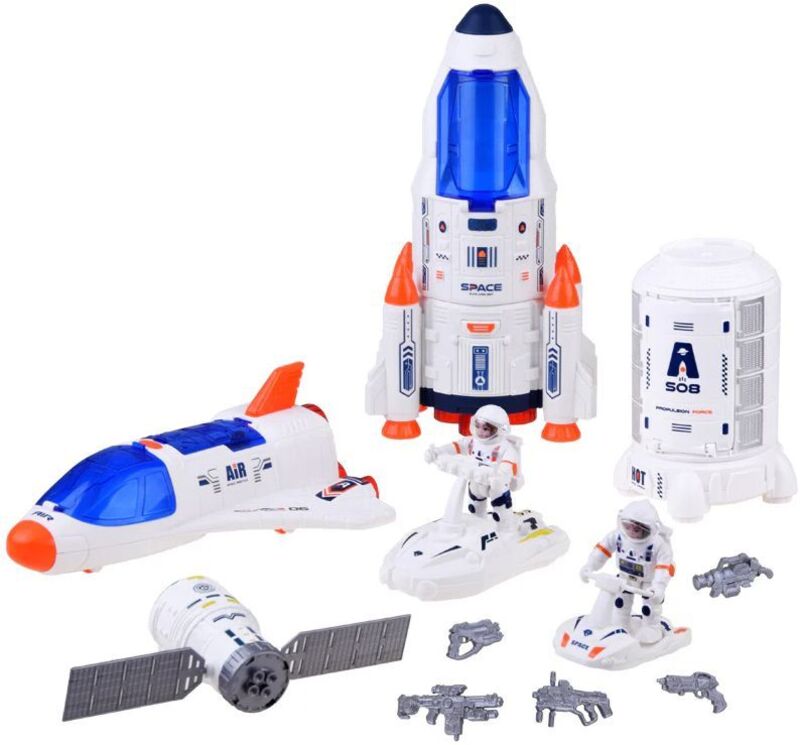 Λαμπάδα BW Σετ Space Διαστημικός Σταθμός Playset (H323-2) φωτογραφία