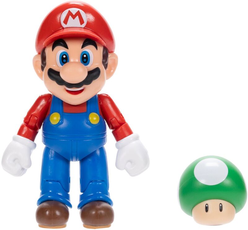 Jakks Pacific Φιγούρα 4'' Super Mario W.40-5 Σχέδια (424424-6) - φωτογραφία 4